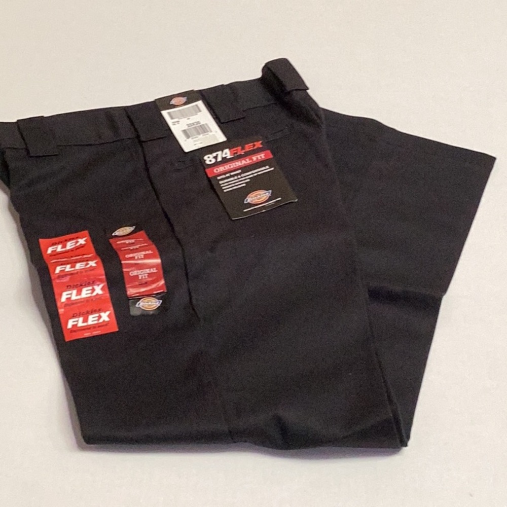 Dickies Men's Black Flex pants